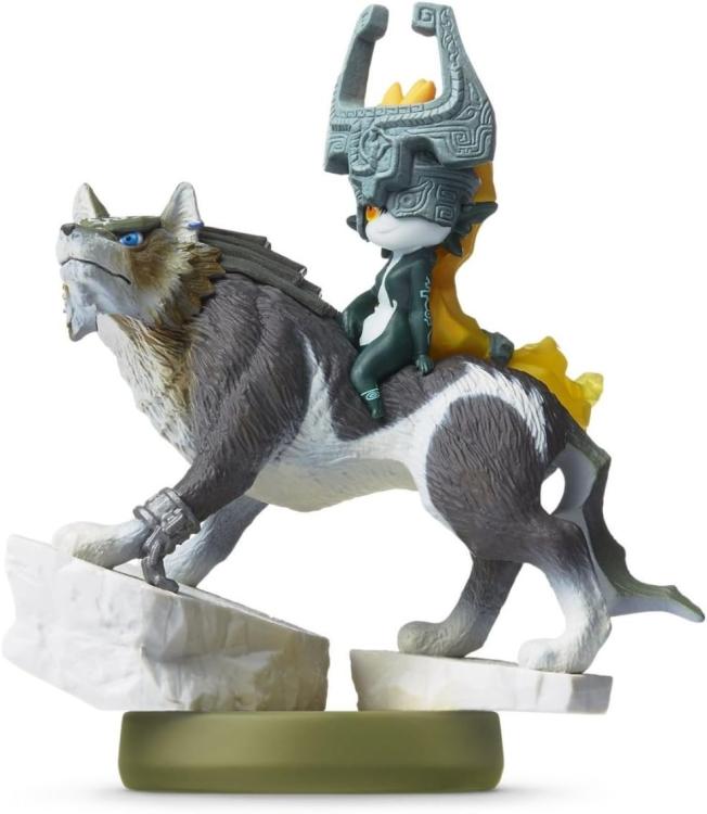 Amiibo The Legend Of Zelda Twilight Princess Figure (Wolf Link) Nintendo  Ufficiale