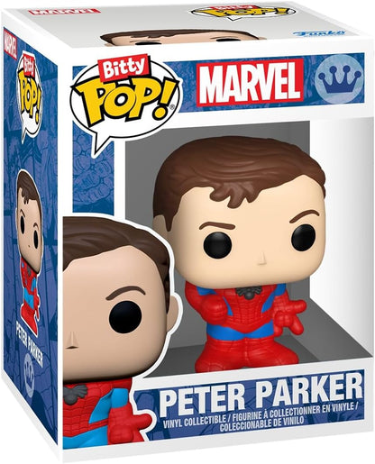 Funko Bitty Pop! Marvel Spider-Man 4er-Pack Peter Parker/Spider-Man Limited Chase