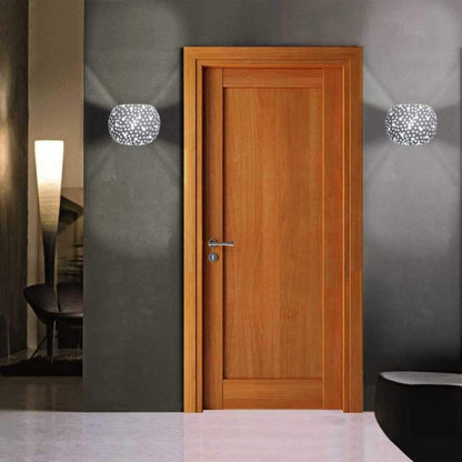 Universe Double Emission Perforated Plaster Wall Light G9 Indoor Lamp
