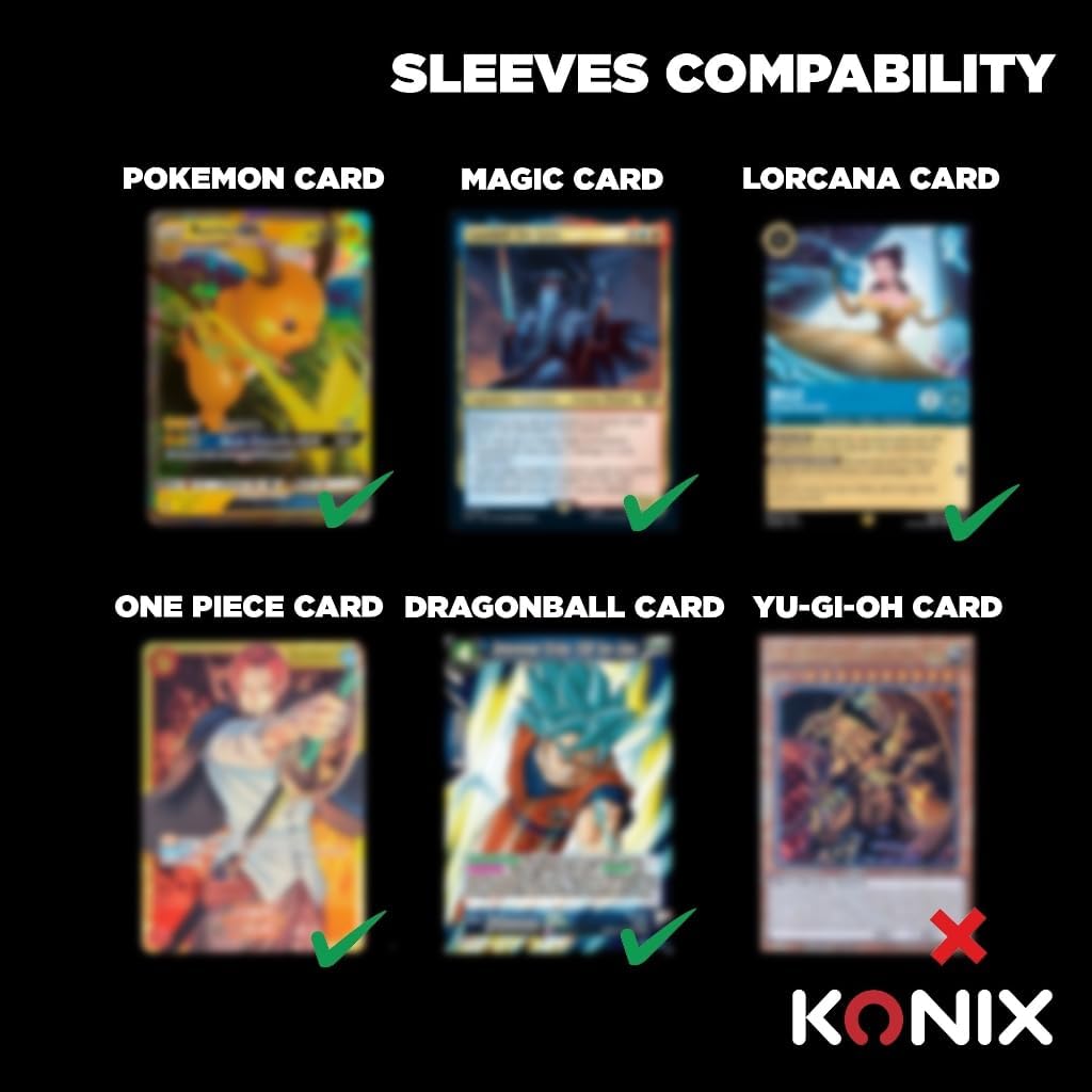 Premium Sleeves For Tgc 100Pz Bustine Proteggi Carte Collezione Protezione Card