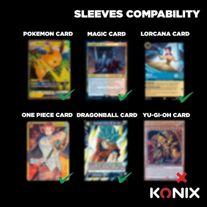 Premium Sleeves For Tgc 100Pz Bustine Proteggi Carte Collezione Protezione Card