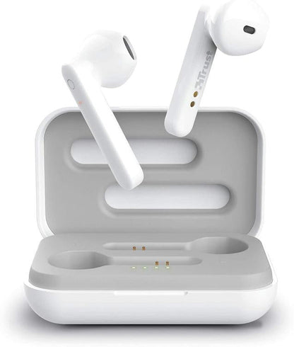 Trust Primo Touch Kabellose Bluetooth In-Ear-Kopfhörer, Weiß
