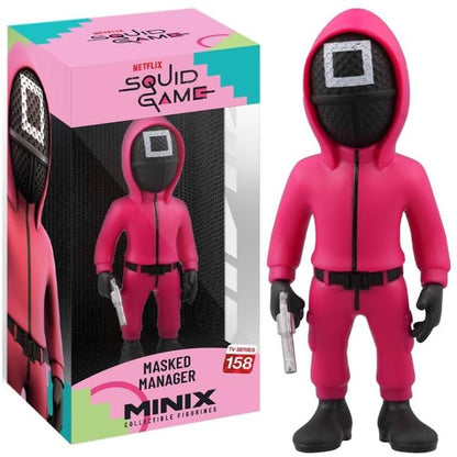 Minix - Netflix Squid Game (158) Masked Manager Figure Pvc 12Cm Film Statuetta