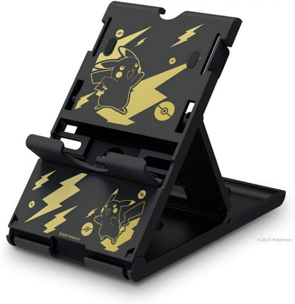 Hori Playstand Pikachu Schwarz & Gold Pokémon Ständer für Nintendo Switch & Lite