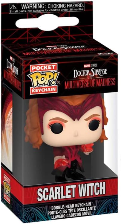 Funko Pop! Schlüsselanhänger Pocket - Marvel Doctor Strange (Scarlet Witch) Schlüsselanhänger