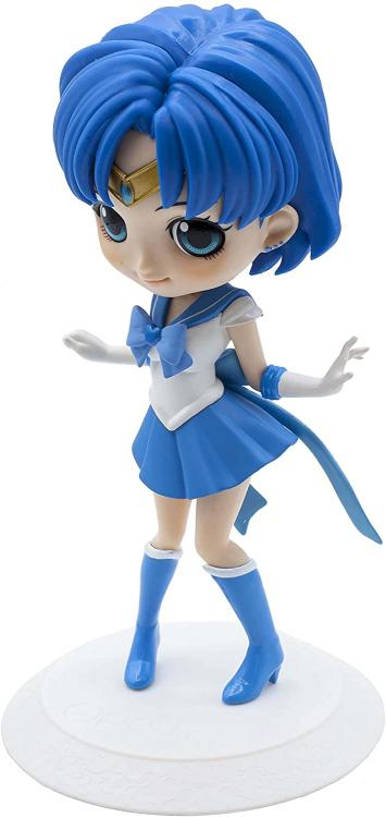 BANPRESTO Q POSKET ETERNAL THE MOVIE - SAILOR MOON MERCURY A STATUE FIGUR 14CM