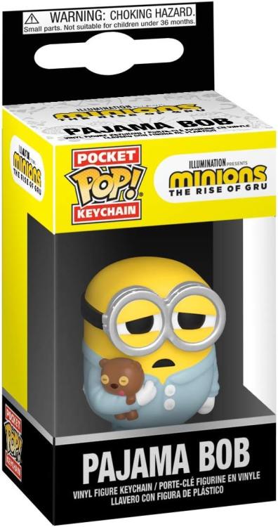 Funko Pop! Schlüsselanhänger Pocket Minions 2 The Rise Of Gru (Pyjama Bob) Schlüsselanhänger