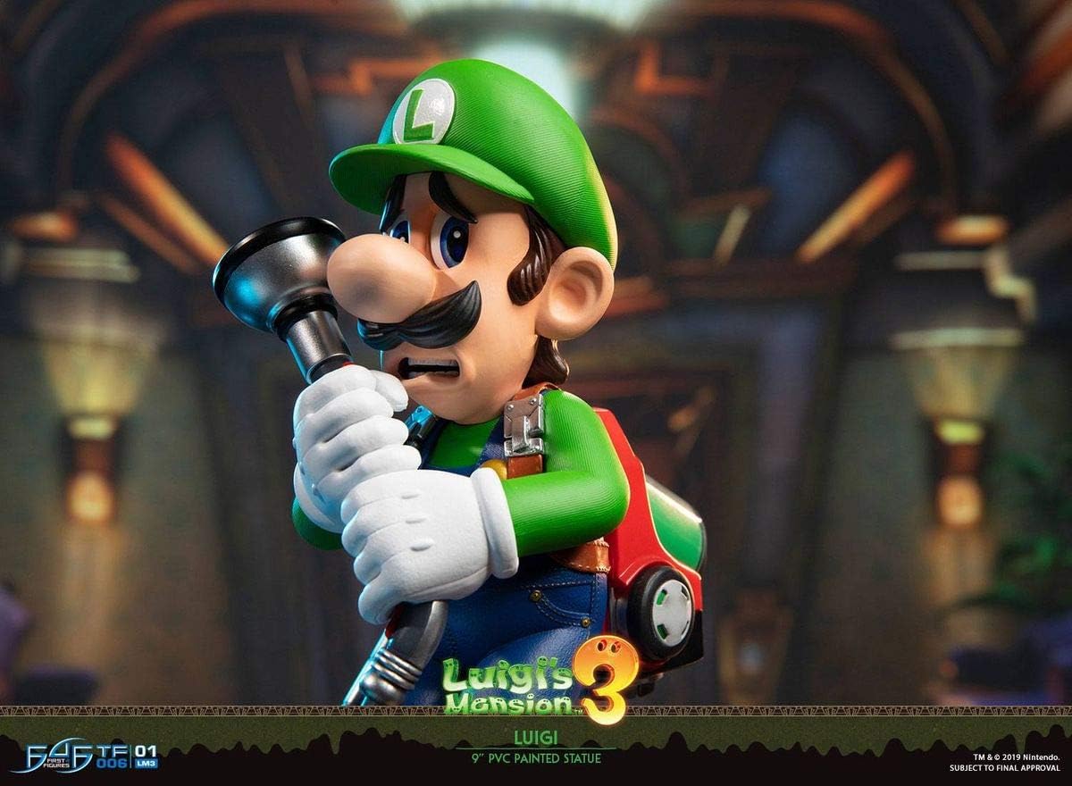 First 4 Figures Luigi's Mansion 3 Deluxe Collector 23cm Sammlerstatue 9"