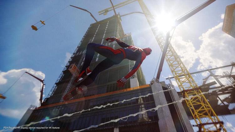 Marvel Spider-Man PS4 Spiel Deutsch Videospiel PlayStation 4 Spiderman PAL Deutsch