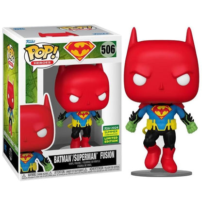 Funko Pop! DC Heroes (506) Batman/Superman Fusion Summer Limited Edition Figur
