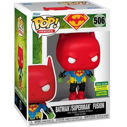 Funko Pop! DC Heroes (506) Batman/Superman Fusion Summer Limited Edition Figur