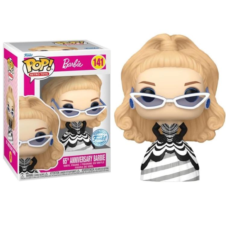 Funko Pop! Retro Toys Barbie 65. – (141) Barbie Special Outfit Vinylfigur 9 cm