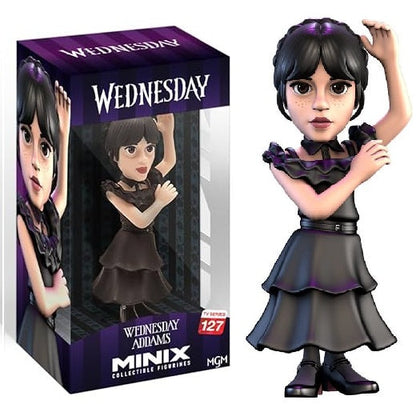 Minix: Wednesday Addams Ballkleid (TV-Serie 127) Figur 12cm Tanz Mittwoch