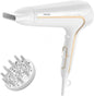Philips HP8232/00 Thermoprotect Ionic Hair Dryer 2200 W White Diffuser
