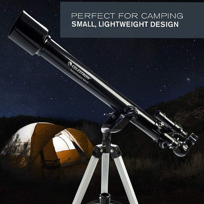 CELESTRON POWERSEEKER 60AZ TELESCOPE TERRESTRIAL ASTRONOMICAL REFRACTOR COMPLETE