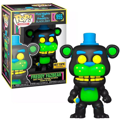 Funko Pop! Games - Five Nights At Freddy's Blacklight - (955) Freddy Fazbear FNAF