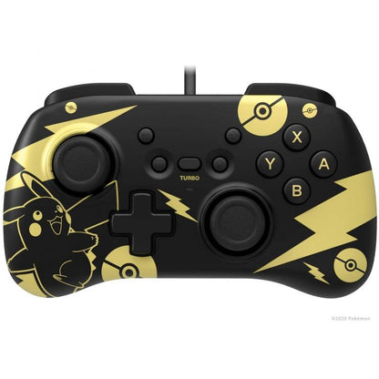 Hori Controller Horipad Mini Pikachu Schwarz-Gold Edition Joystick Nintendo Switch