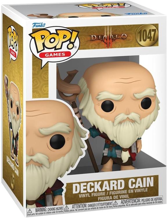 Funko Pop! Games Diablo 3 – (1047) – Deckard Cain Vinyl Figur 9cm