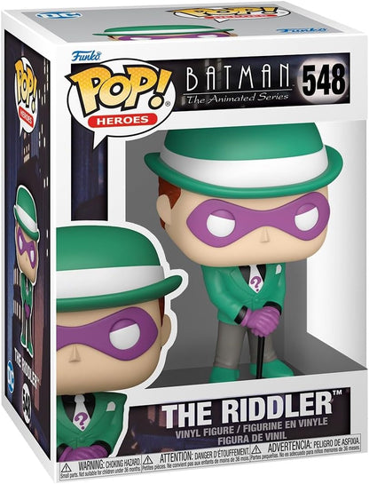Funko Pop! Heroes - Batman The Animated Series (548) The Riddler Figur 9cm