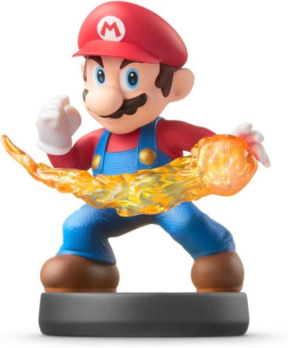 AMIIBO NINTENDO SUPER SMASH BROS COLLECTION - MARIO FIGUR STATUE NR.1 KOLLEKTION