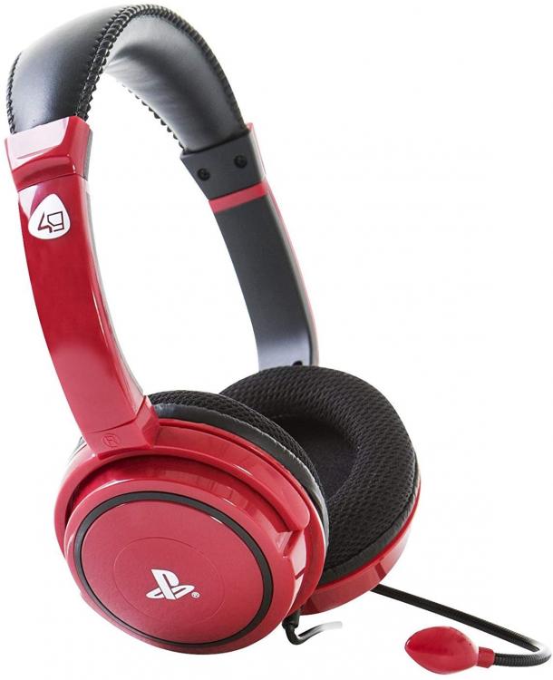 SONY HEADSET 4GAMERS PS4 PRO4 10 STEREO GAMING HEADSET PLAYSTATION 4 ROT