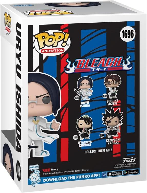Funko Pop! Animation Bleach – (1696) Uryu Ishida (Chase Glow) – Figur 9cm Anime