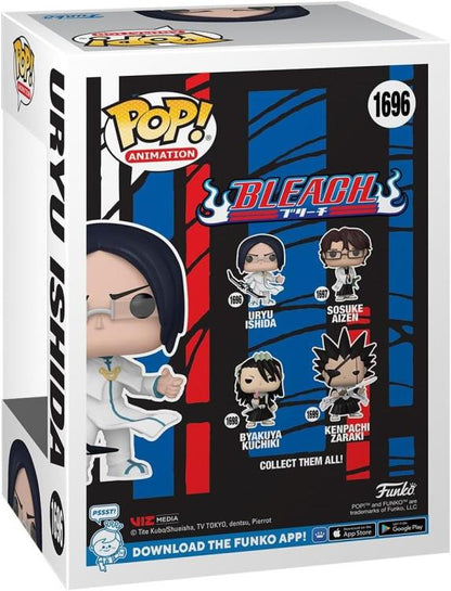 Funko Pop! Animation Bleach – (1696) Uryu Ishida (Chase Glow) – Figur 9cm Anime