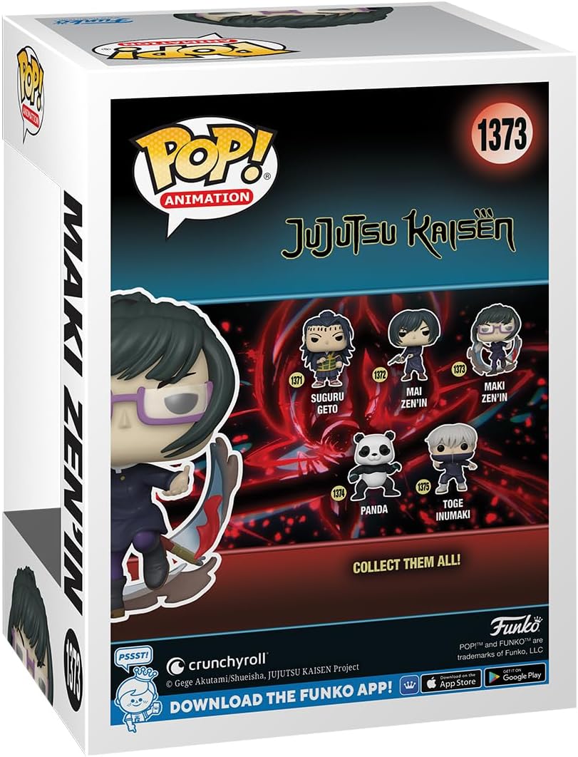Funko Pop ! Animation Jujutsu Kaisen S2 - (1373) Maki Zen'In Vinyl Figure 9Cm