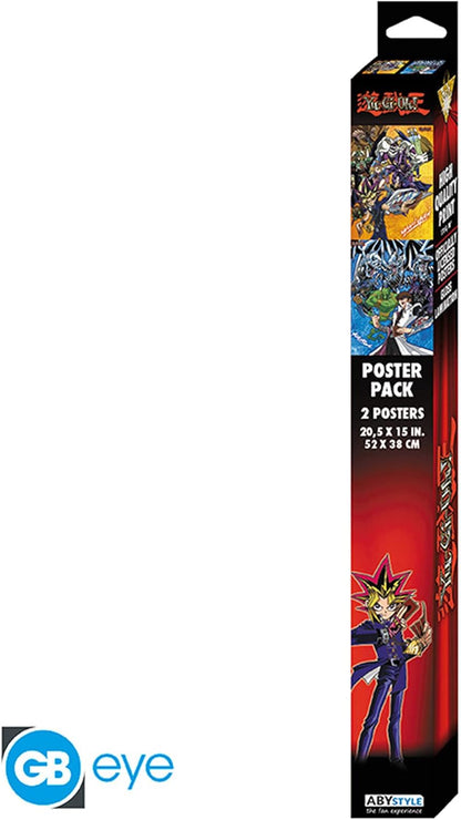 Abystyle (YU-GI-OH!) Set mit 2 Chibi-Postern: „Yugi und Kaiba“ (52x38) Gb Eye