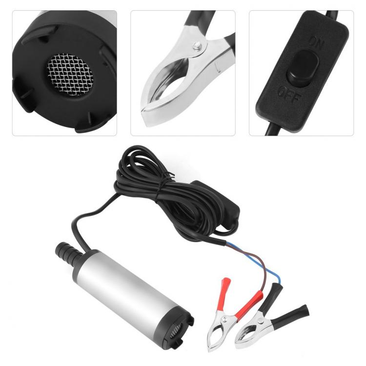 Pumpe Ölwechsel-Saugpumpe Diesel-Wassertransferpumpe Elektrisch 12V Auto