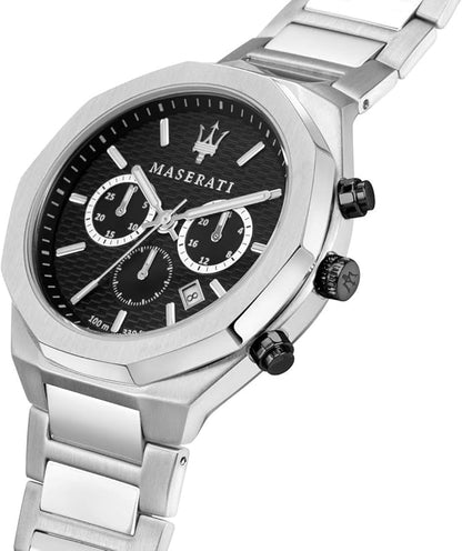 Maserati R8873642004 – schwarzer Chronograph aus Edelstahl