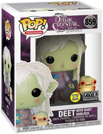 Funko Pop ! Television The Dark Crystal - (859) Deet W/ Baby Nurlock Special 9cm