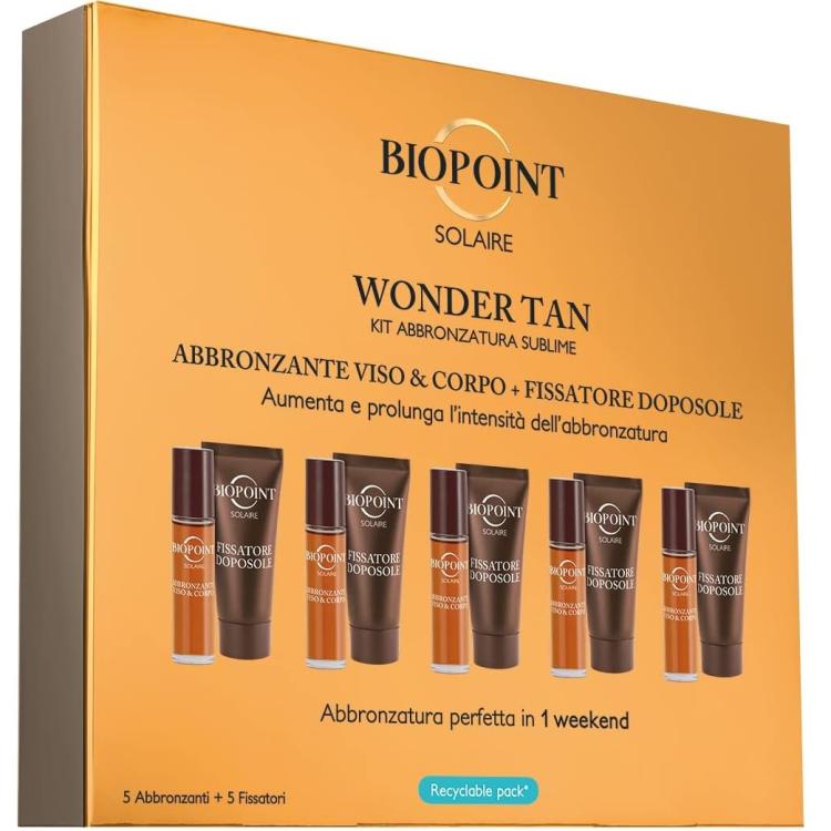 BIOPOINT Solaire - SPF6 Face and Body Tanning Oil Kit + After-Sun Setting Spray