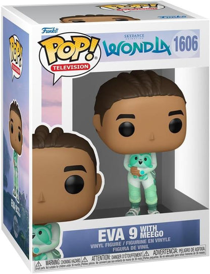 Funko Pop! Disney Television Skydance Wondla (1606) Eva 9 mit Meego Figur 9cm