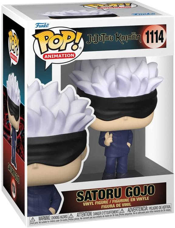 Funko Pop! Animation Jujutsu Kaisen - (1114) Gojo Vinylfigur 9cm Neu