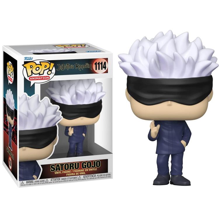 Funko Pop! Animation Jujutsu Kaisen - (1114) Gojo Vinylfigur 9cm Neu
