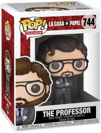 Funko Pop ! Tv La Casa De Papel (744) The Professor la Casa Di Carta Professore