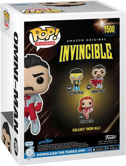 Funko Pop! TV Invincible – (1500) Omni-Man Figur Vinyl 9cm Neu Omnimen