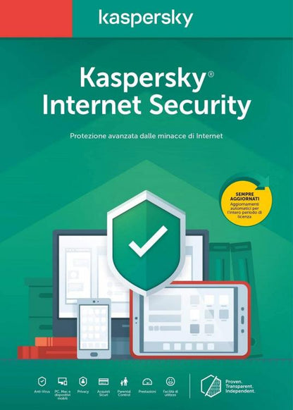 Kaspersky Internet Security 2020 3 PCs Kl1939T5Cfs-20Slim Computersicherheit