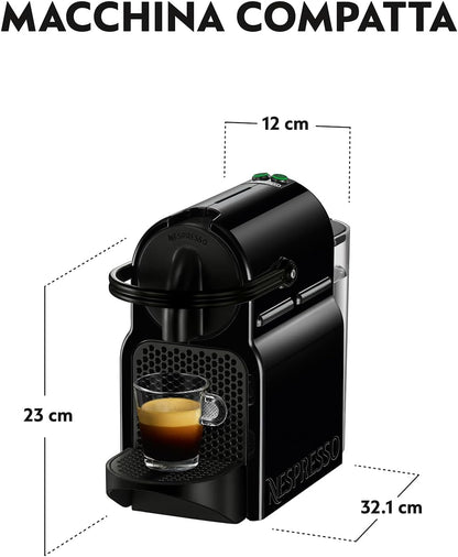 De'Longhi Inissia EN80.B Nespresso Kapselmaschine – Schwarz (Black)