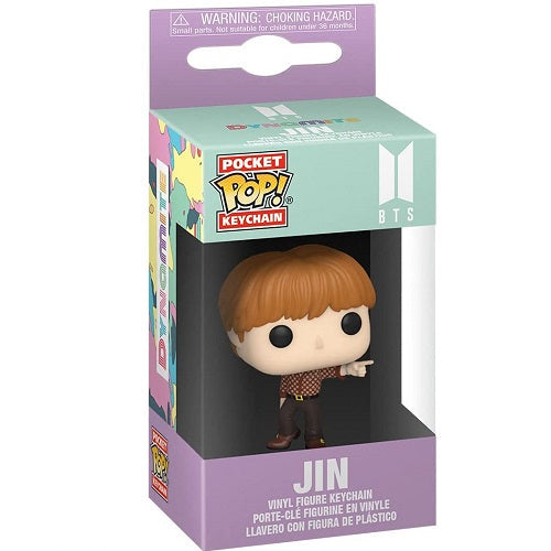 Funko Pop Portachiavi Bts Dynamite Jin Vinyl Keychain Action Figure Statuetta