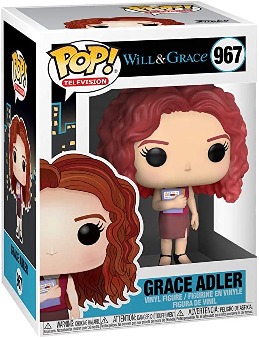 Funko Pop ! Television Will & Grace (967) Grace Adler - Figure Vinyl 9Cm Tv