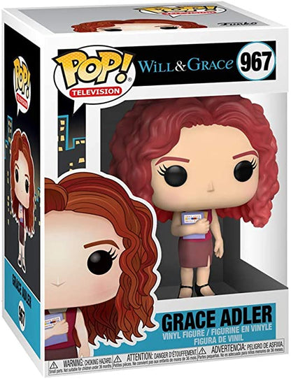 Funko Pop ! Television Will & Grace (967) Grace Adler - Figure Vinyl 9Cm Tv