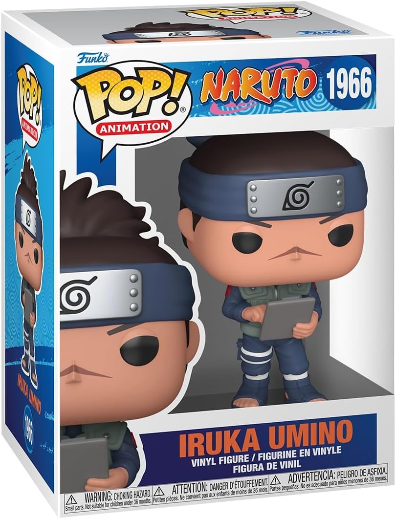 Funko Pop! Animation Naruto Classic - (1966) Iruka Umino Vinylfigur Konoha 9cm