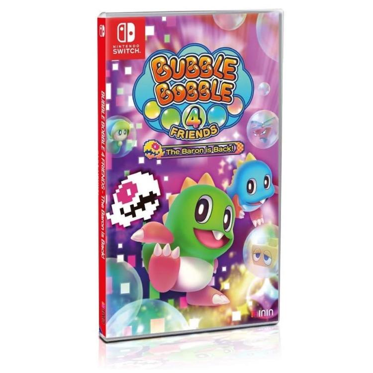 BUBBLE BOBBLE 4 FRIENDS THE BARON IS BACK NINTENDO SWITCH ITALIAN GAME NEW