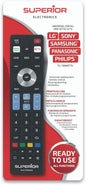Superior Universal Remote Control Samsung LG Panasonic Sony Philips R5 Smart TV