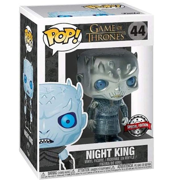 Funko Pop Game Of Thrones (44) Night King Special Ed. Metallic Il Trono Di Spade