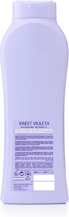 Tulipan Negro Duschgel Bad Cremdusche (Sweet Violeta) Schaumbad 650Ml
