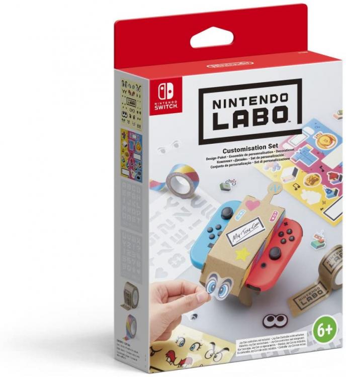 Switch Labo Set zur Personalisierung Nintendo Switch Offizielles Zubehör Aufkleber