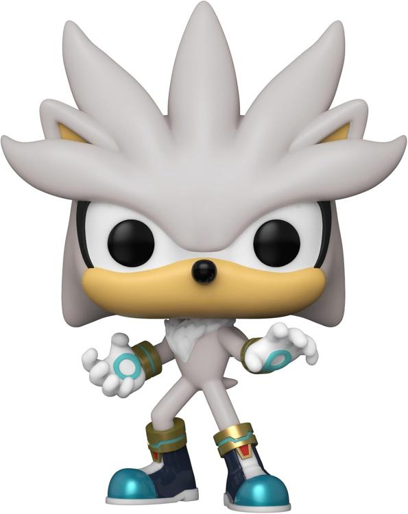 Funko Pop! Games - Sonic The Hedgehog (633) Silver G.I.T.D Sonderfigur 9cm